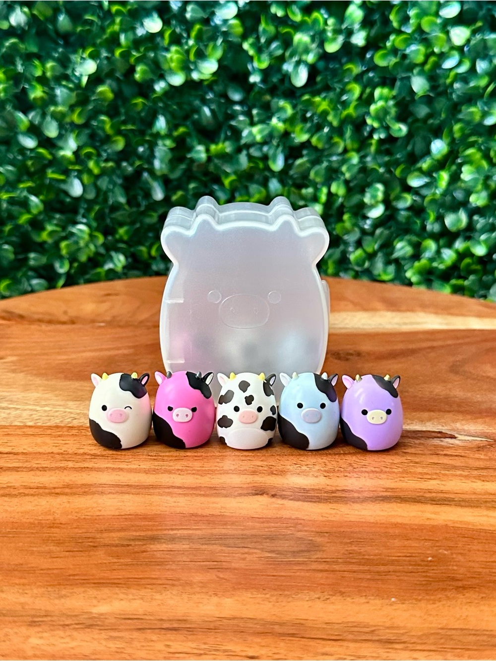 Squish-a-longs by Squishmallows Black Spotted Cow Bundle